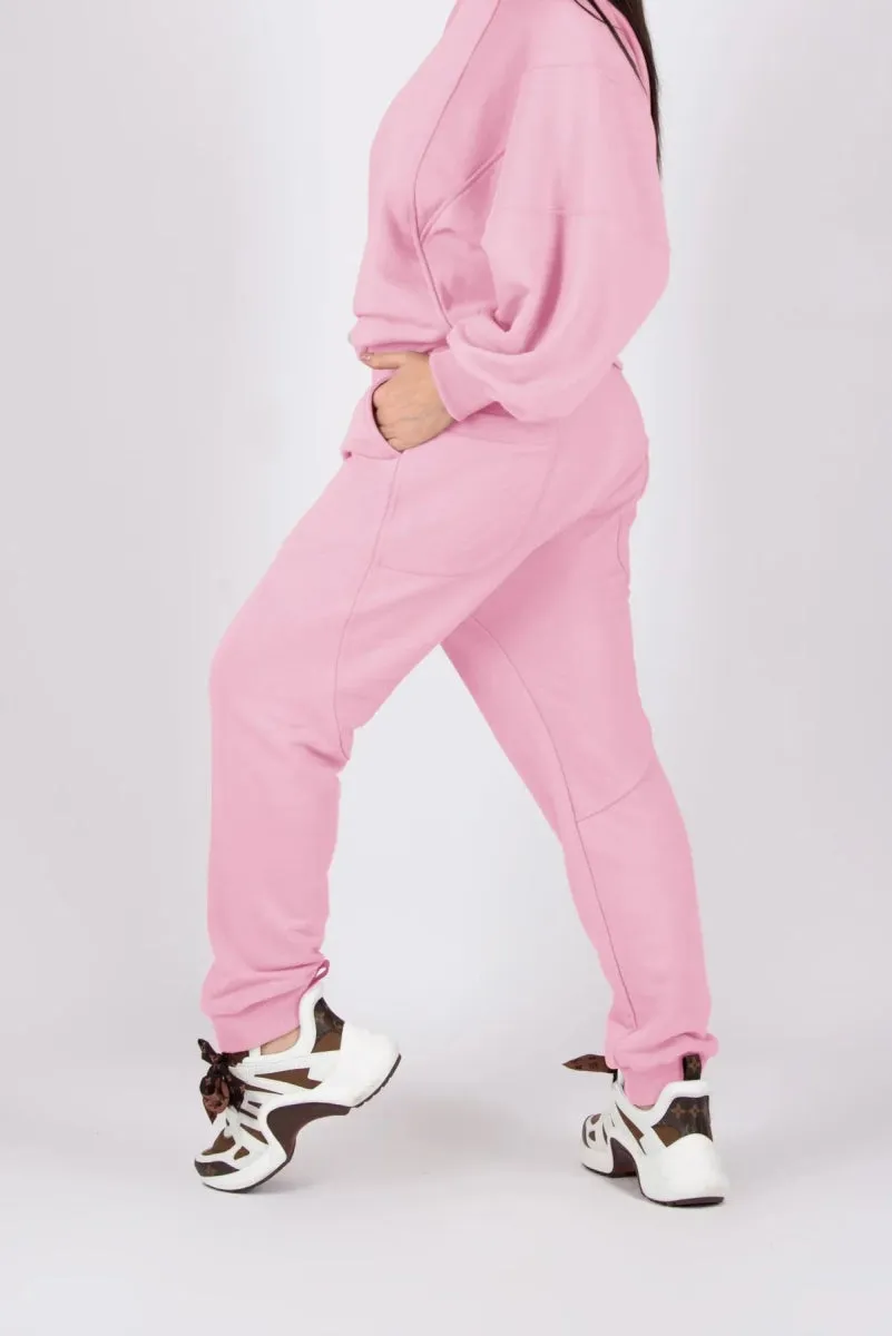 BEIGE WIDE TRACKSUIT AMALIA