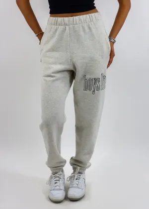 Boys Lie Hold My Phone Mac Slim Pants ★ Heather Grey