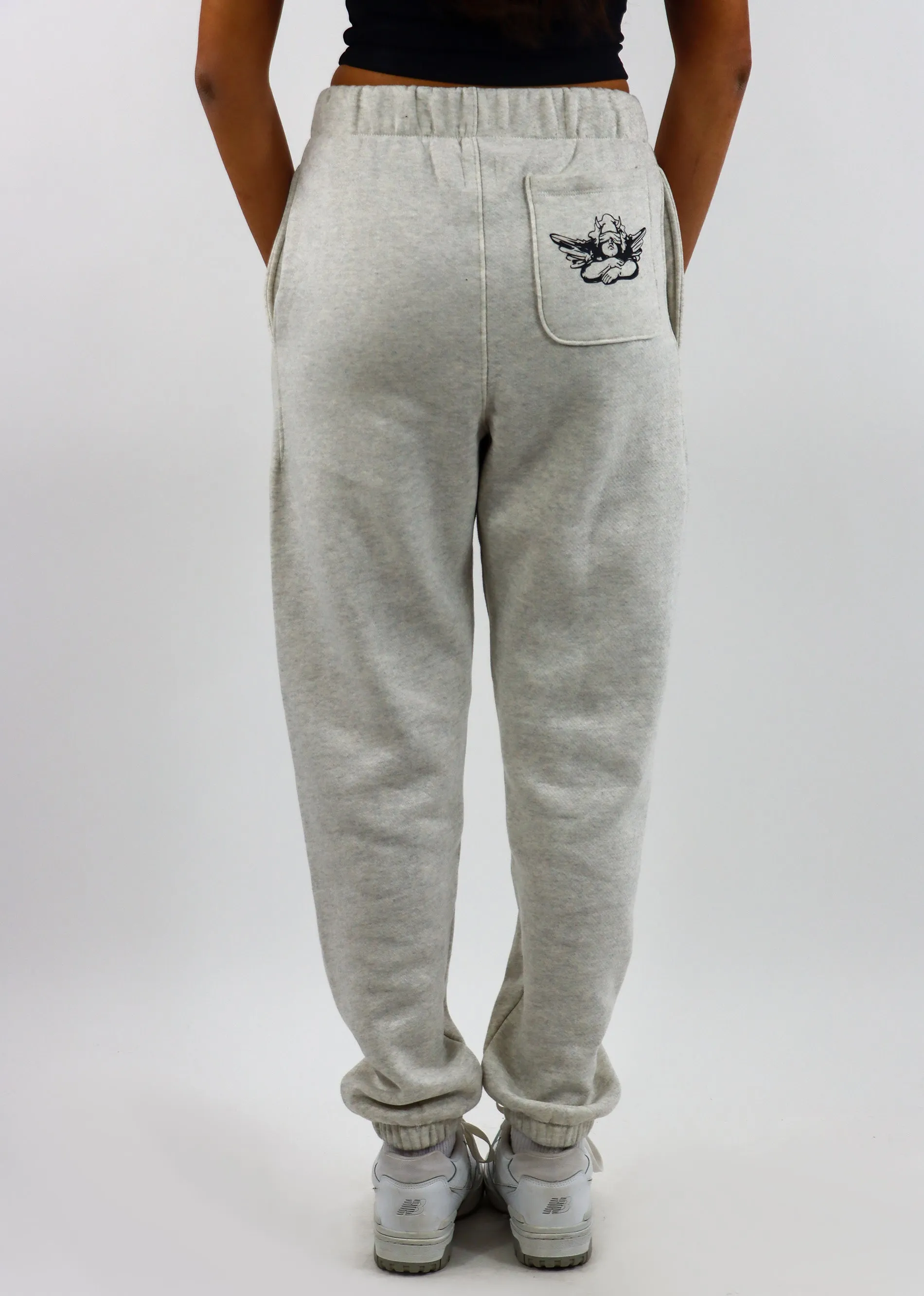 Boys Lie Hold My Phone Mac Slim Pants ★ Heather Grey