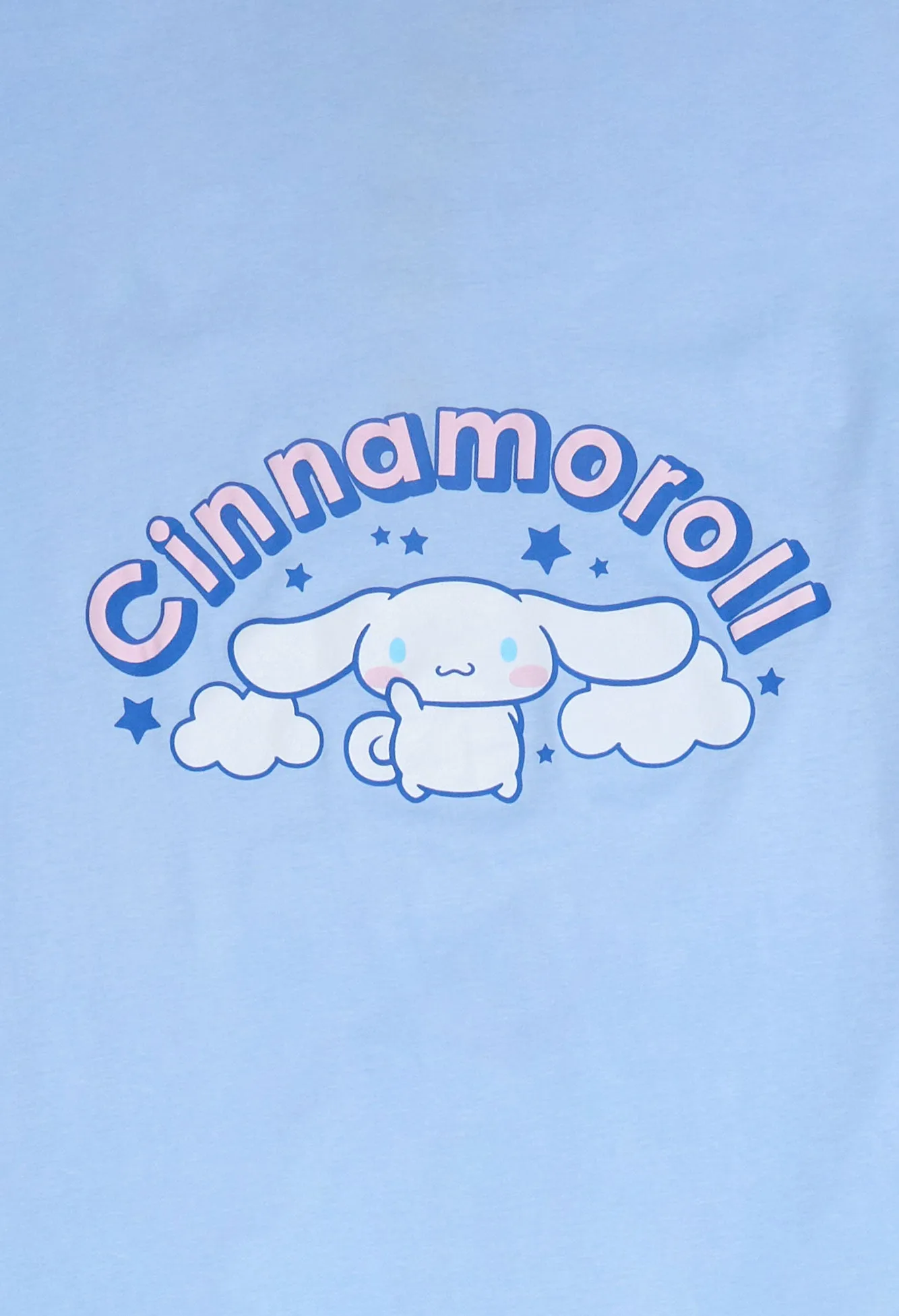 Cinnamoroll Graphic Puff Print Boyfriend Tee