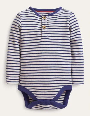 Cosy Henley Body-Oatmeal/Starboard