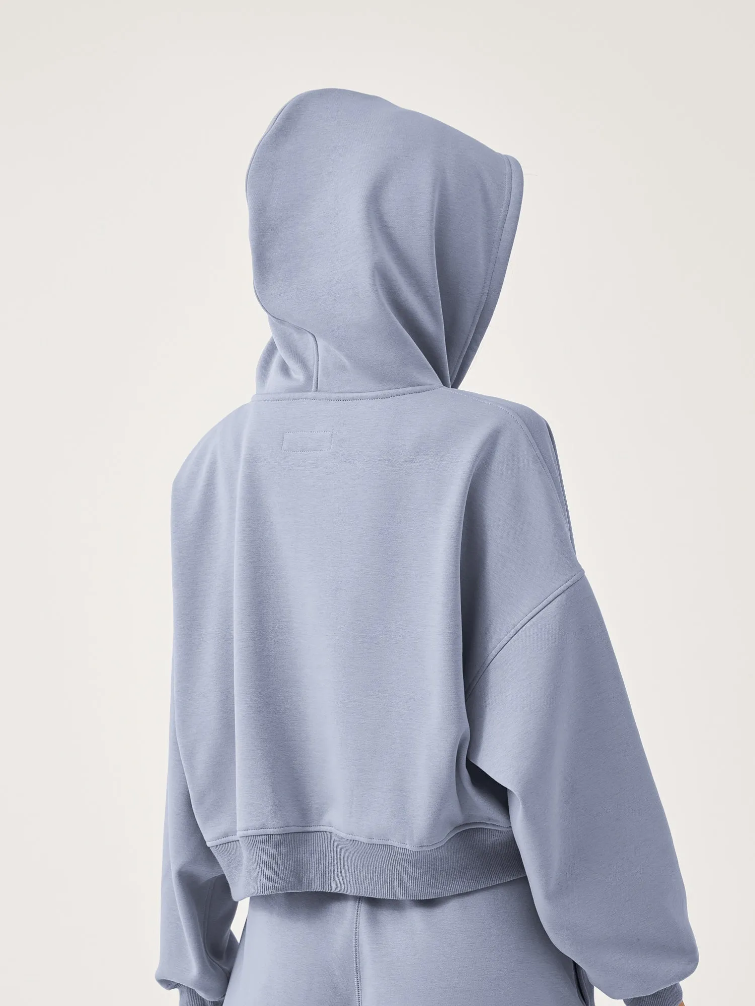 Cubby Zip Up Hoodie - Cropped & Reversible