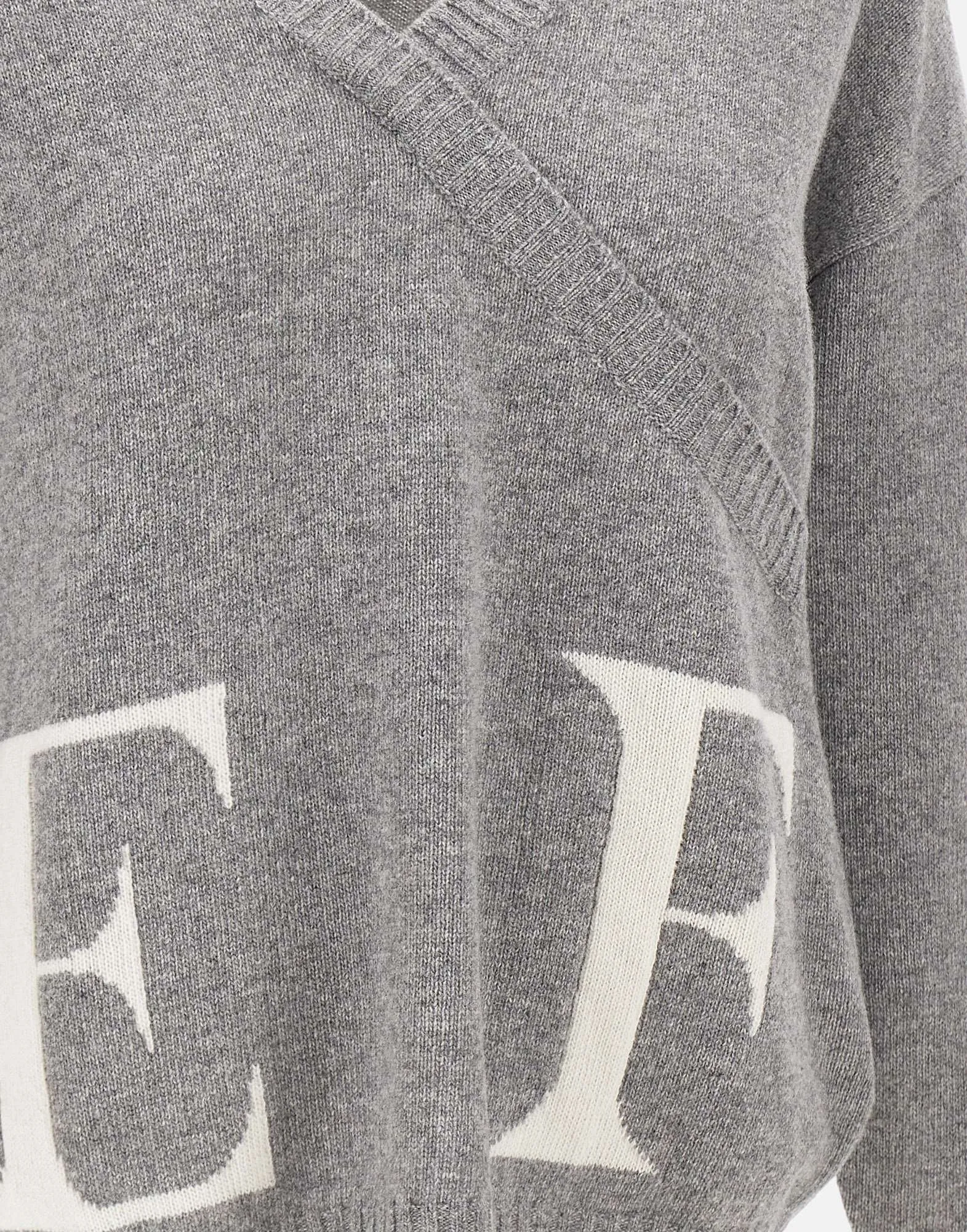 Daily Wool Blend Sweater in Mèlange Grey