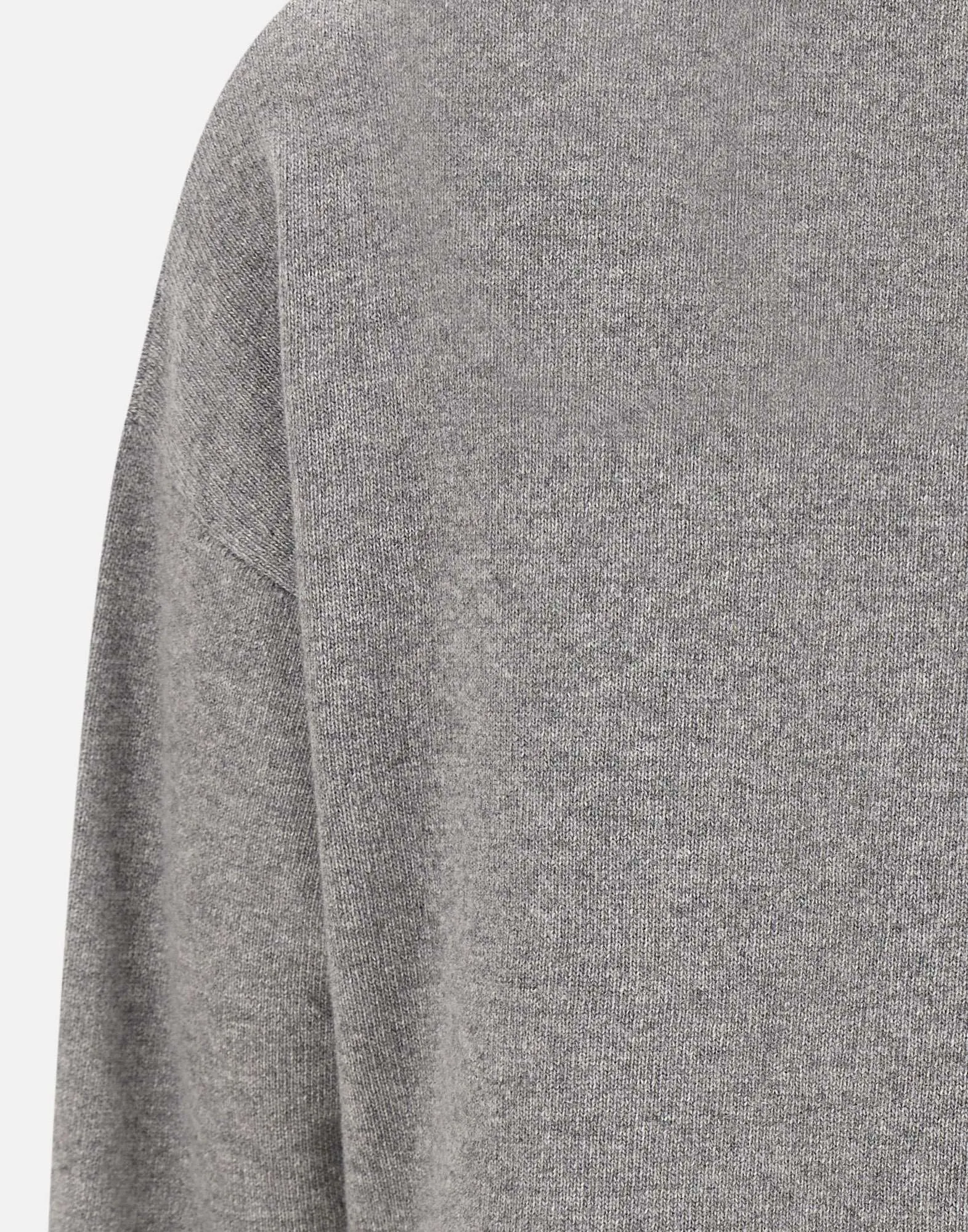 Daily Wool Blend Sweater in Mèlange Grey