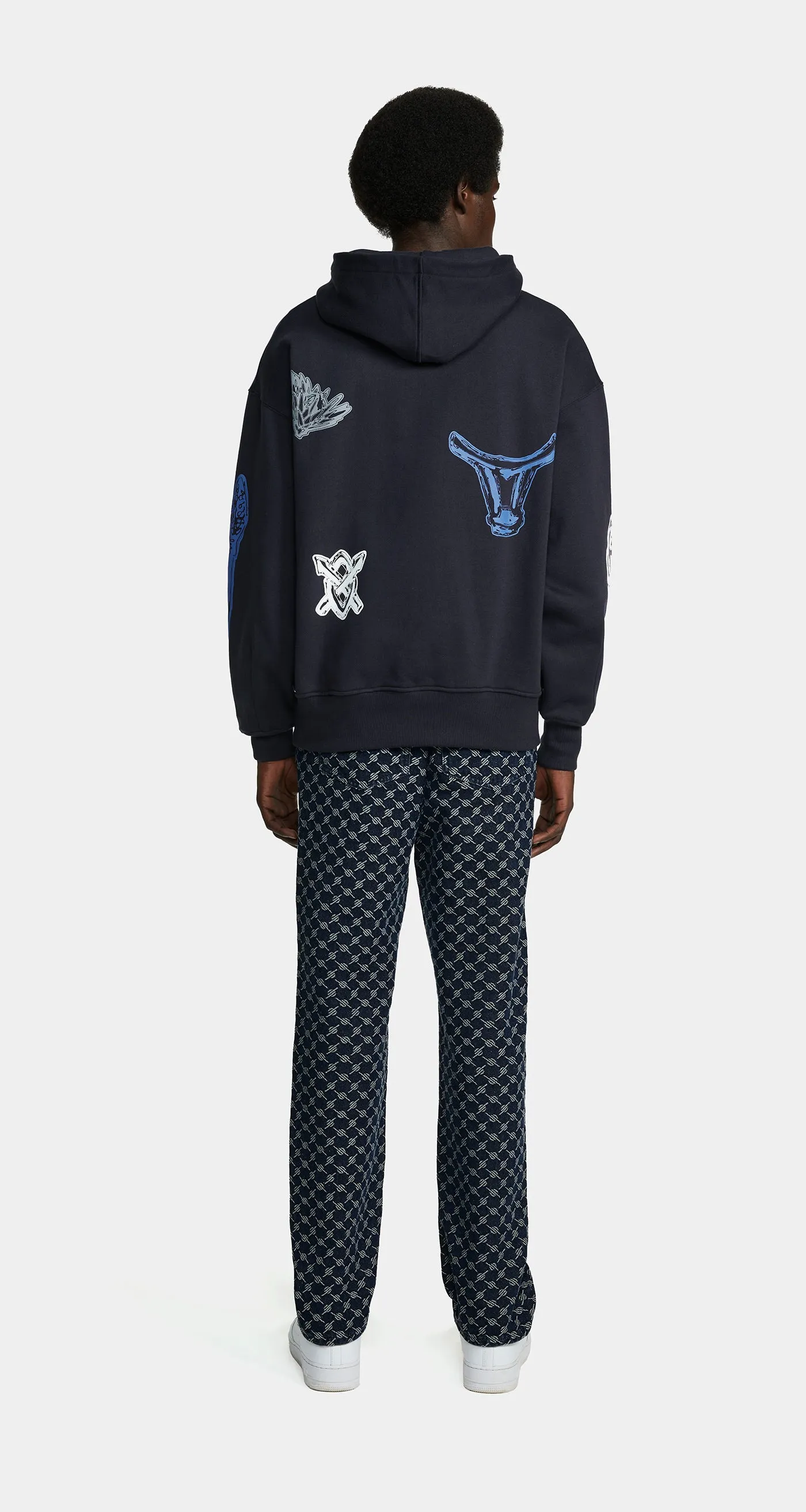 Deep Navy Raymond Hoodie