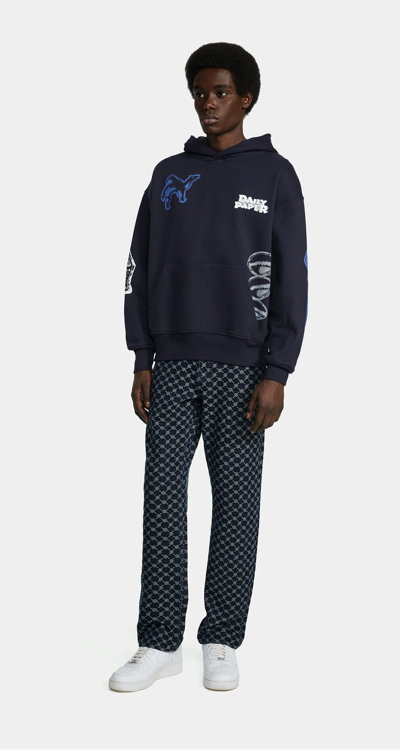 Deep Navy Raymond Hoodie