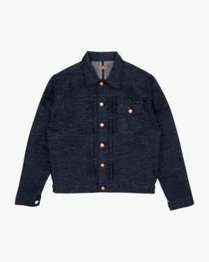 Dubbleware Nimes Rainbow Selvedge Type I Denim Jacket - Raw Indigo