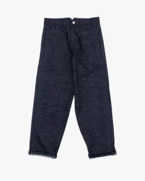 Dubbleware Rainbow Selvedge Straight Leg Denim Jeans - Raw Indigo