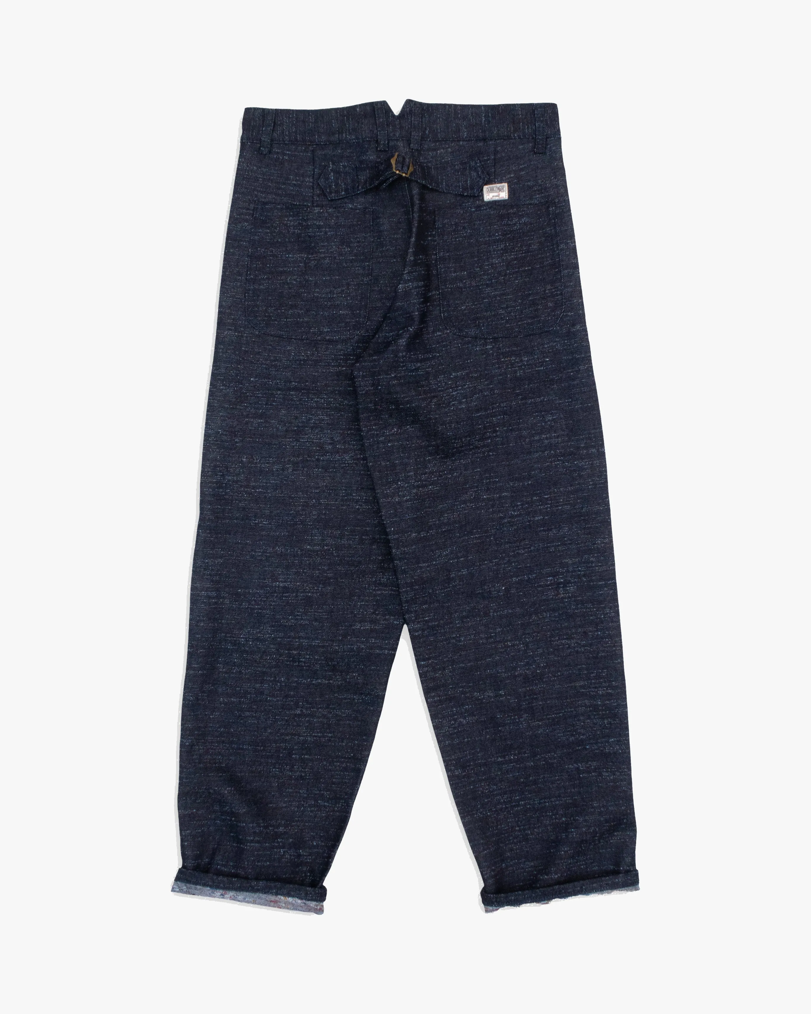 Dubbleware Rainbow Selvedge Straight Leg Denim Jeans - Raw Indigo