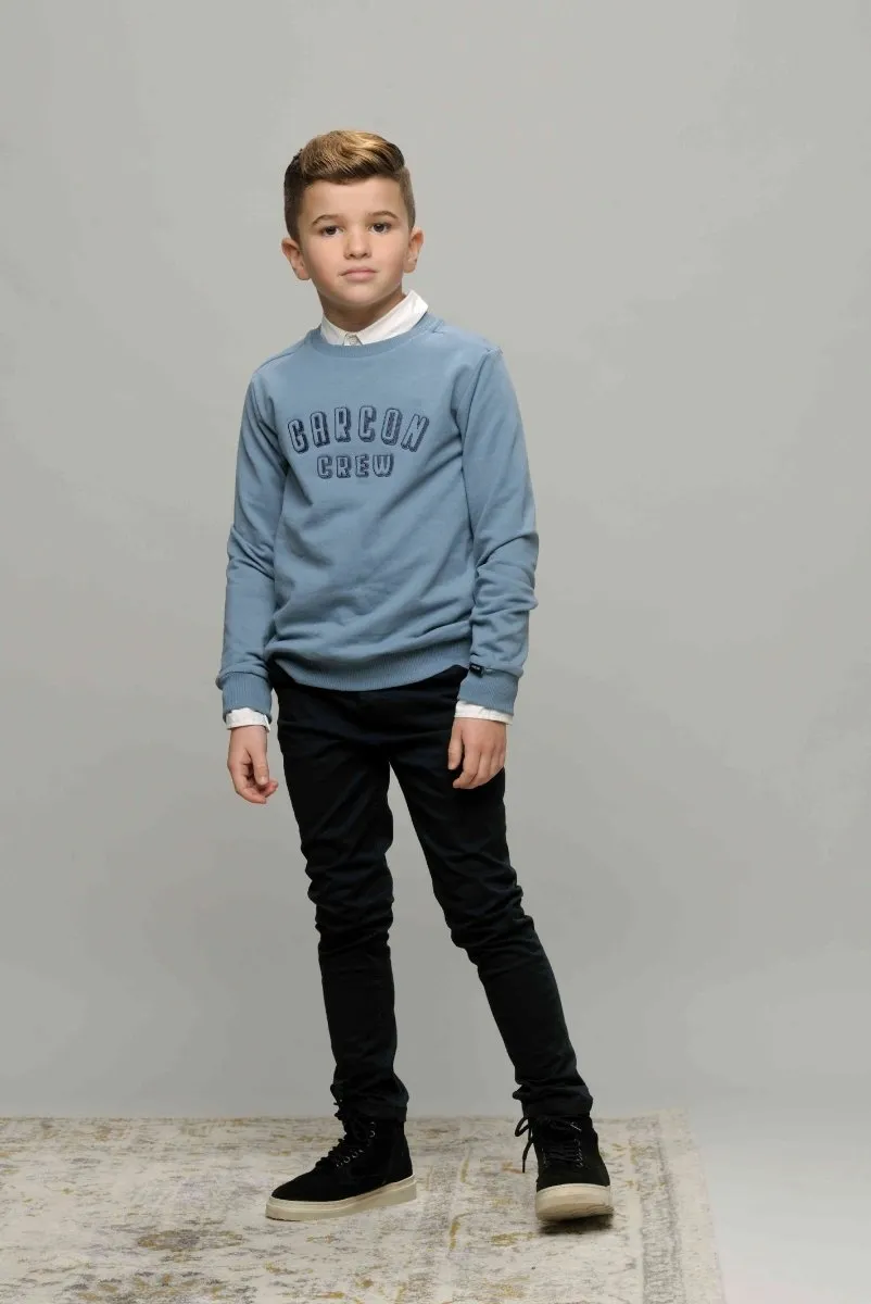 DYLAN Garçon twill trousers