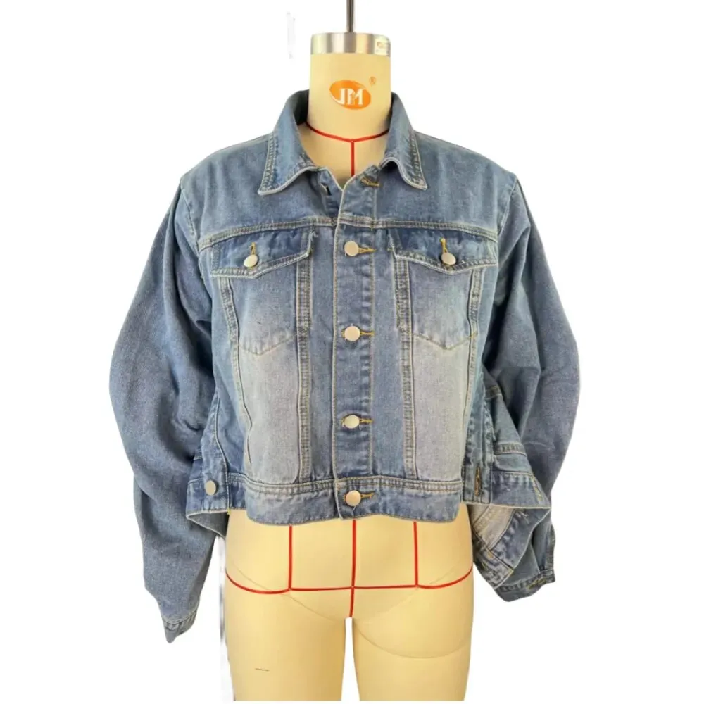 EbonyMonique Blue Vintage Denim Jacket