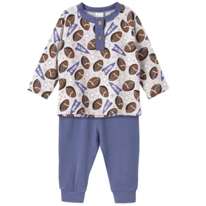Football Bamboo Boys Tee & Pants
