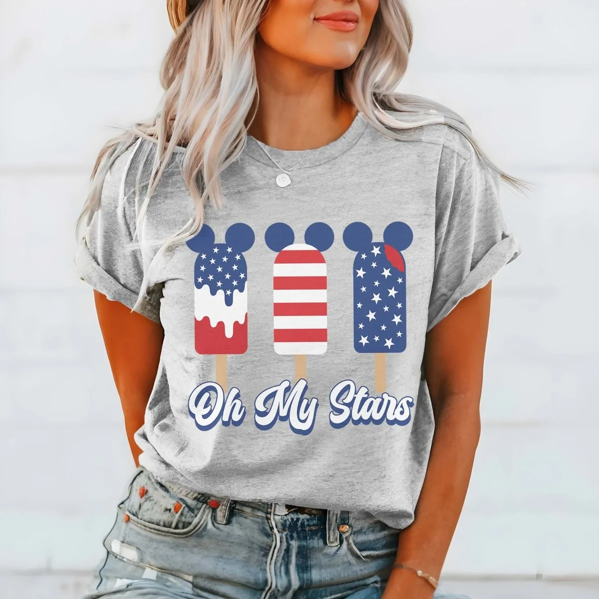 Fourth of July Popsicles Graphic Tee