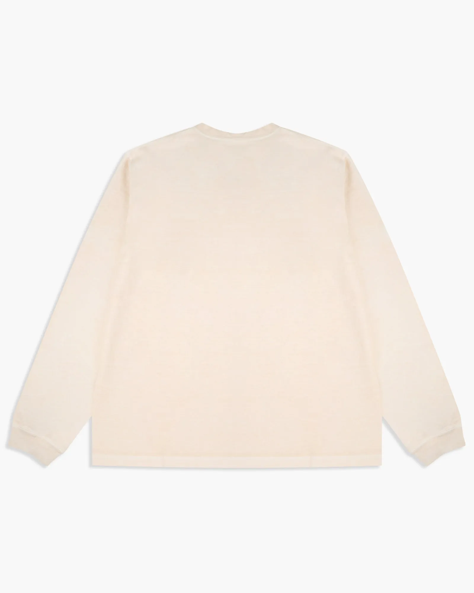 Good On L/S Heavy Henley Tee - Pigment Dyed Natural