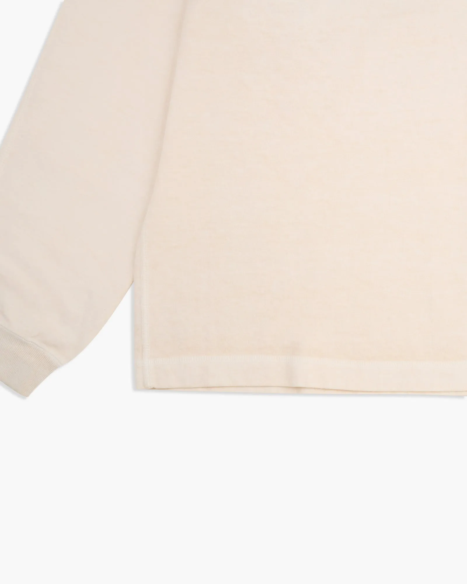 Good On L/S Heavy Henley Tee - Pigment Dyed Natural