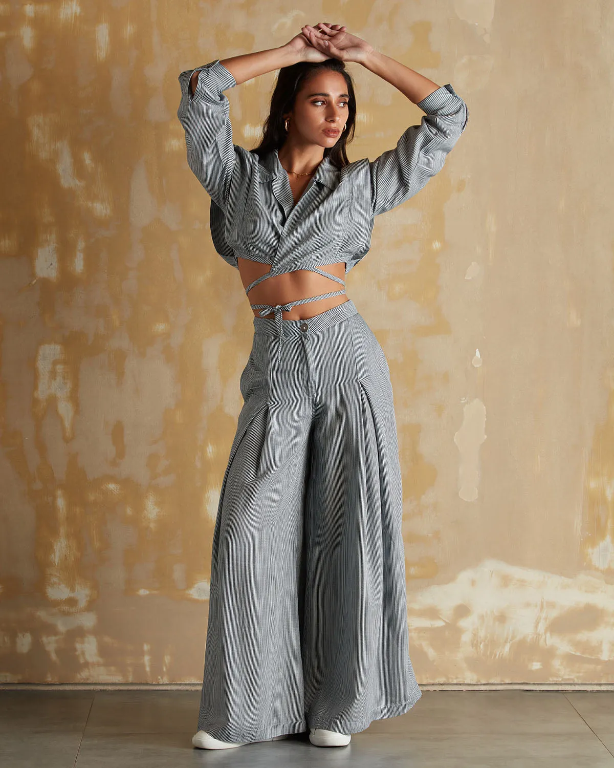 High Tide Wrap Crop Top