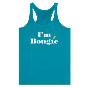 I'm Bougie  -  Women's Flowy Racerback Tank Top
