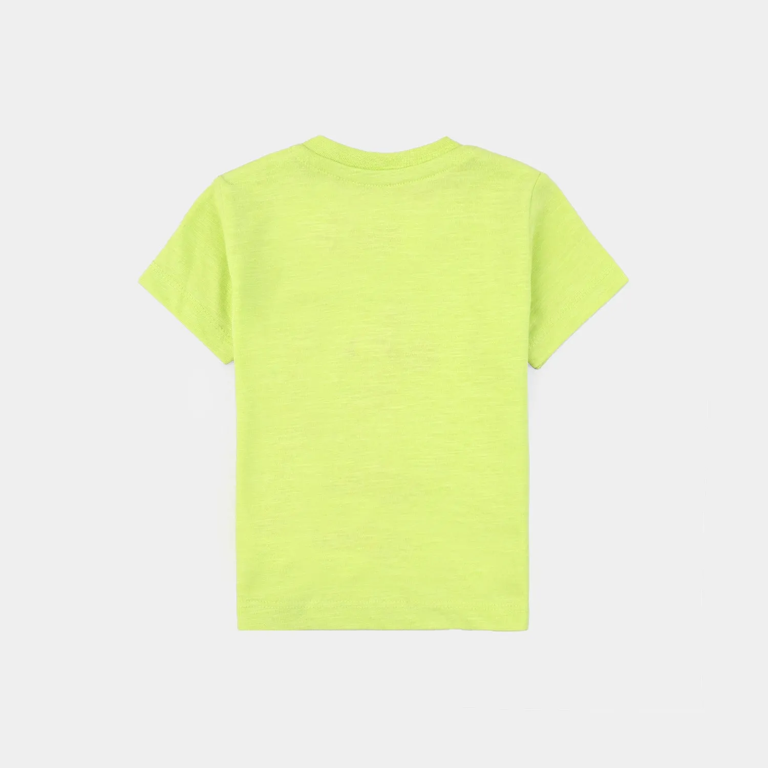 Infant Boys Cotton Jersey T-Shirt -Sharp.Gren