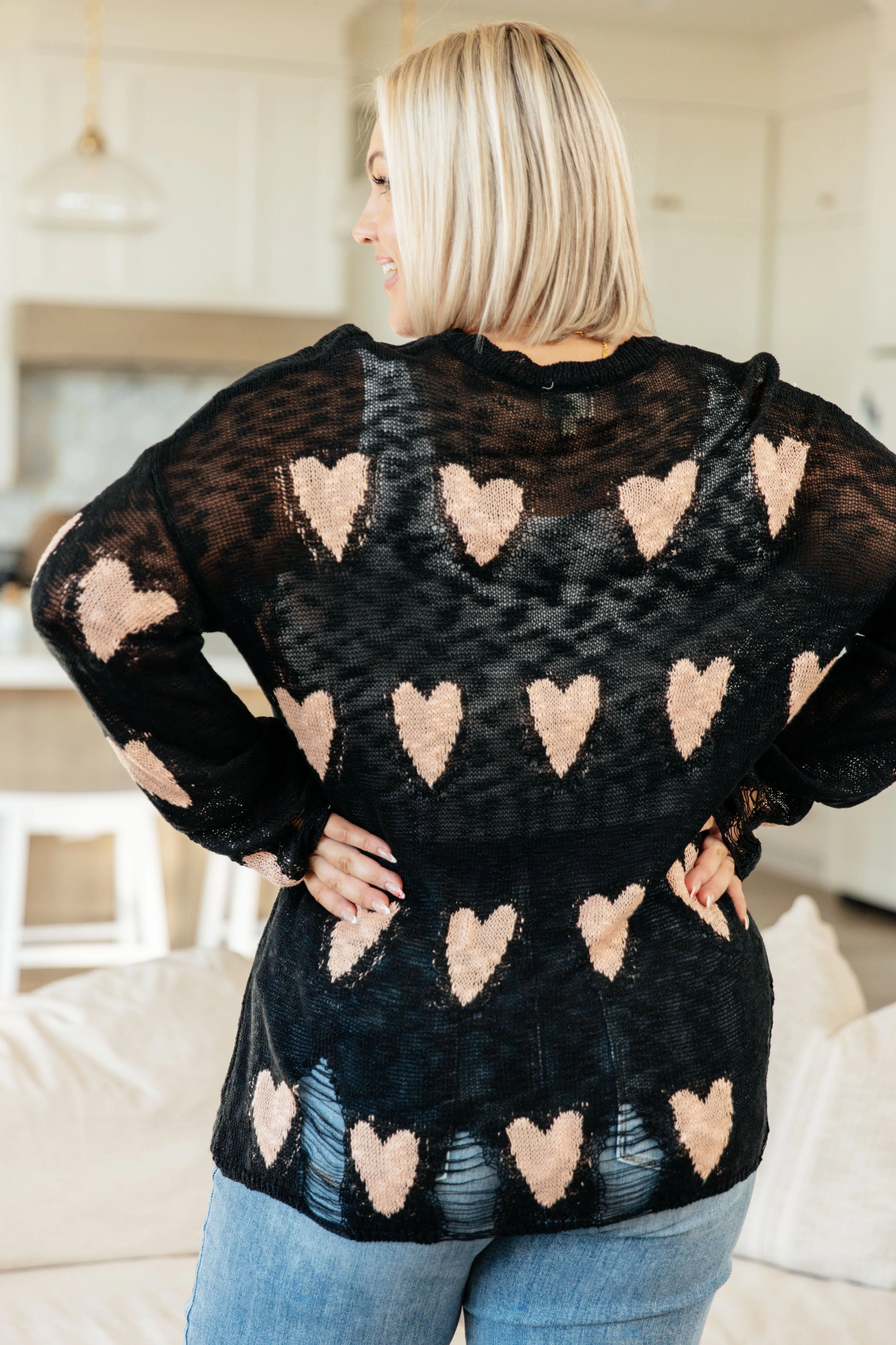 Jar of Hearts Distressed Sweater