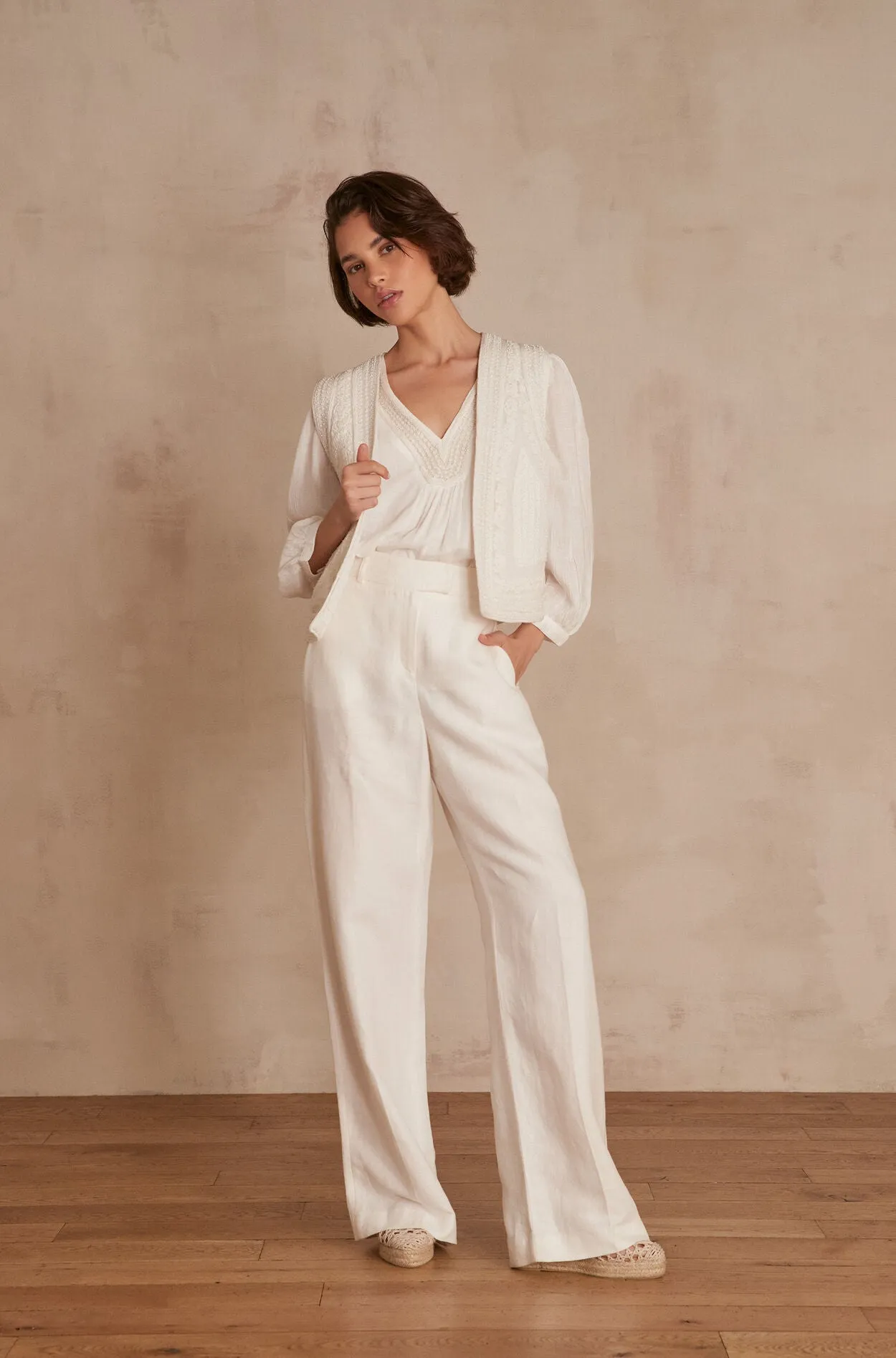 LAYLA WIDE-LEG TROUSERS