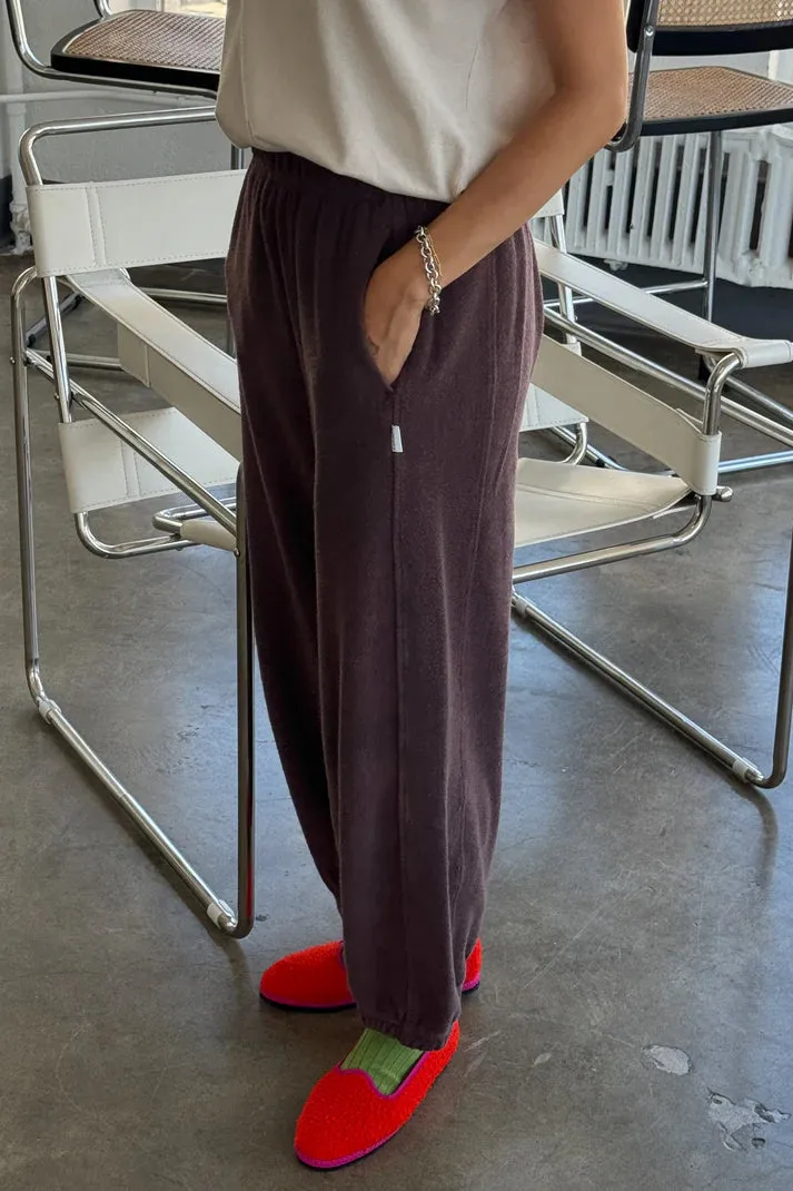Le Bon Shoppe - French Terry Balloon Pants (Chocolate)