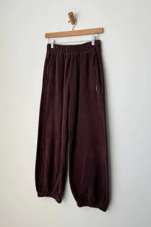 Le Bon Shoppe - French Terry Balloon Pants (Chocolate)