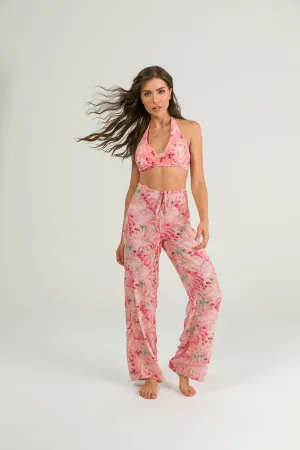 Leblon Way Print Claire Pants Cover Up Resort Wear
