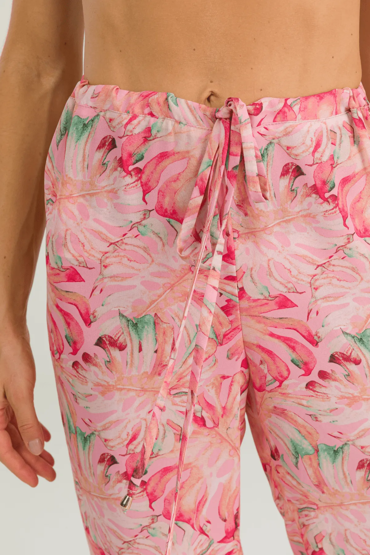Leblon Way Print Claire Pants Cover Up Resort Wear