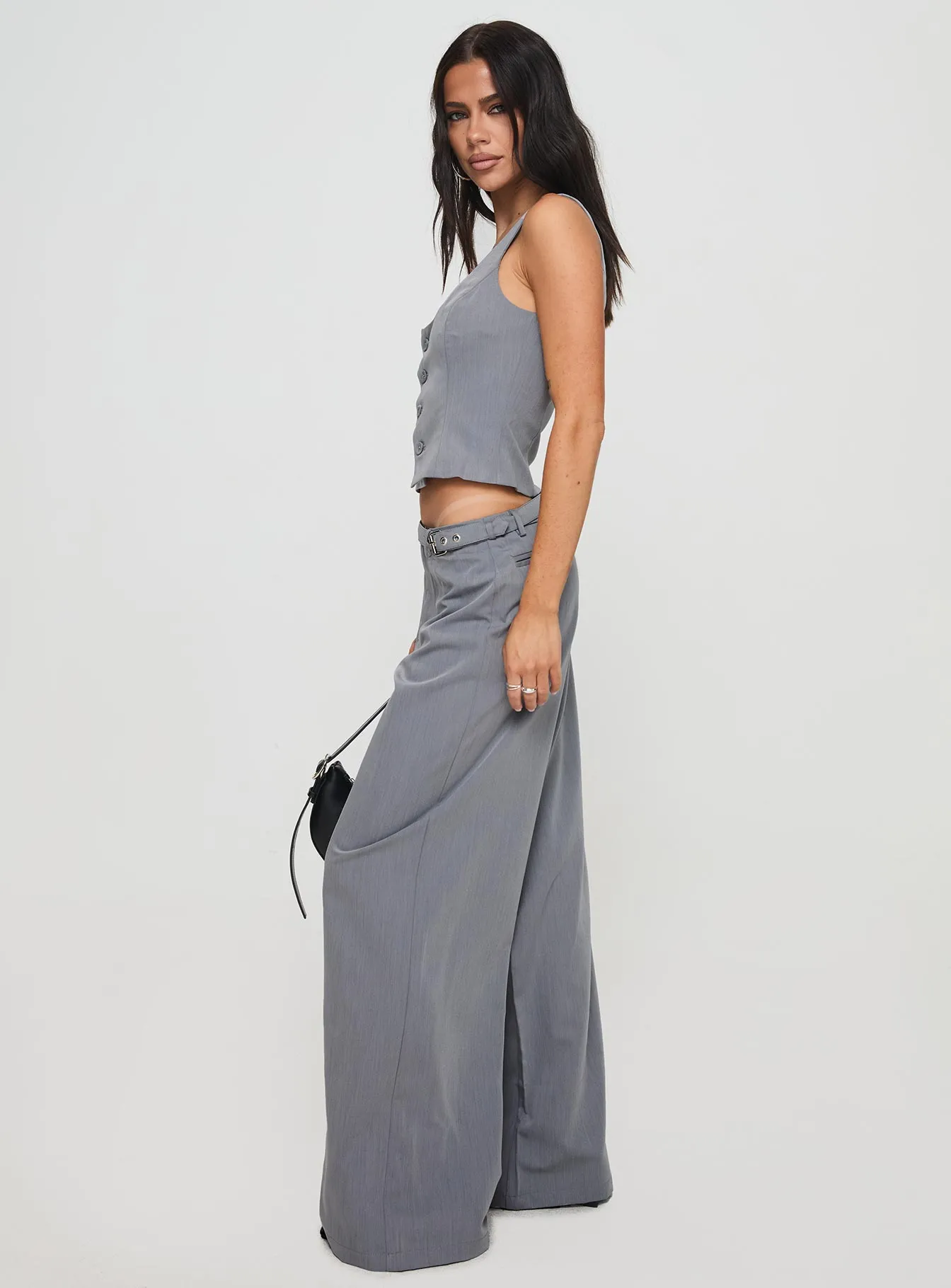 Miku Pants Charcoal