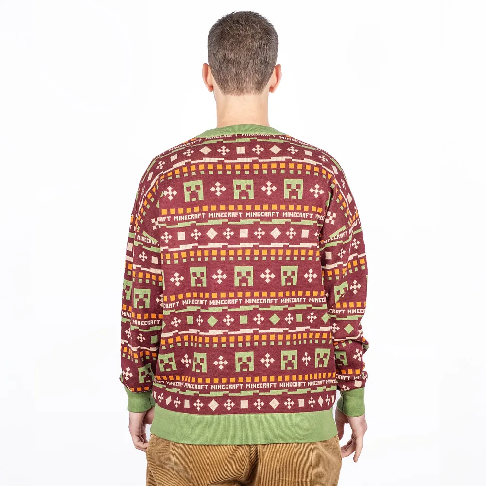 Minecraft Holiday Sweater