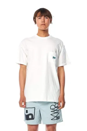 MISFIT PLEASE 50/50 TEE - WHITE