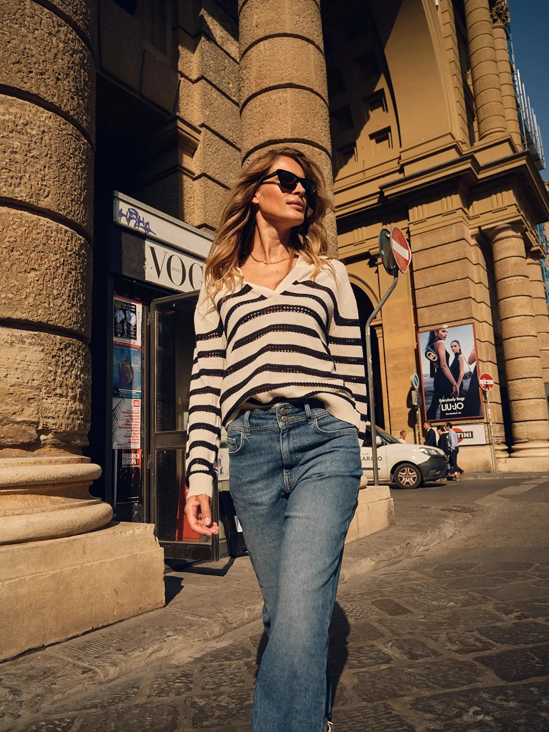 Mos Mosh Rora Stripe Knit 158880