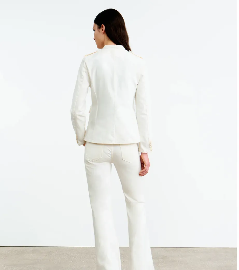 NILI LOTAN GERALDINE DENIM JACKET