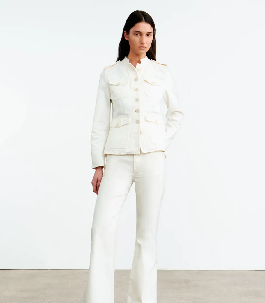 NILI LOTAN GERALDINE DENIM JACKET