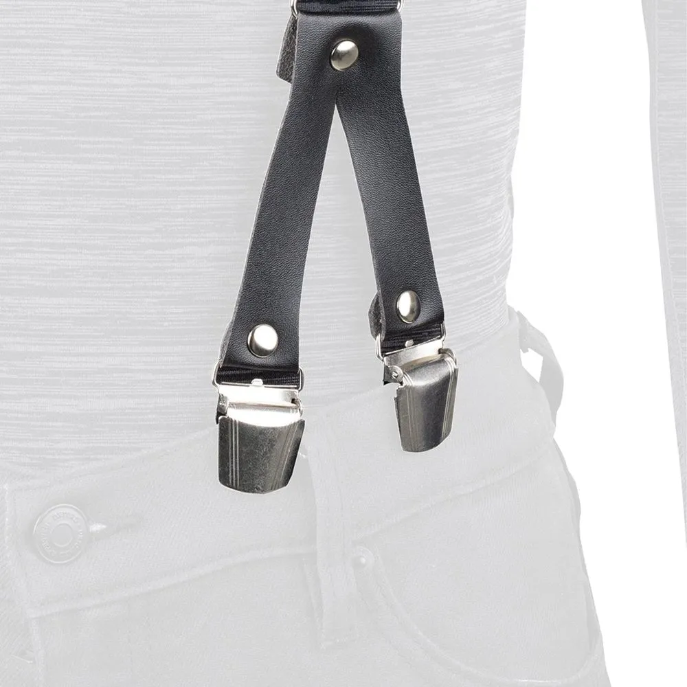 Oxford Riggers Trousers Braces Chic Black