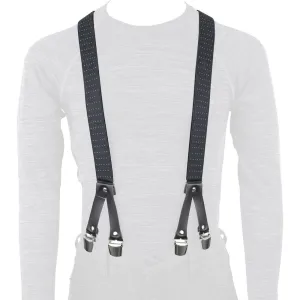 Oxford Riggers Trousers Braces Chic Black