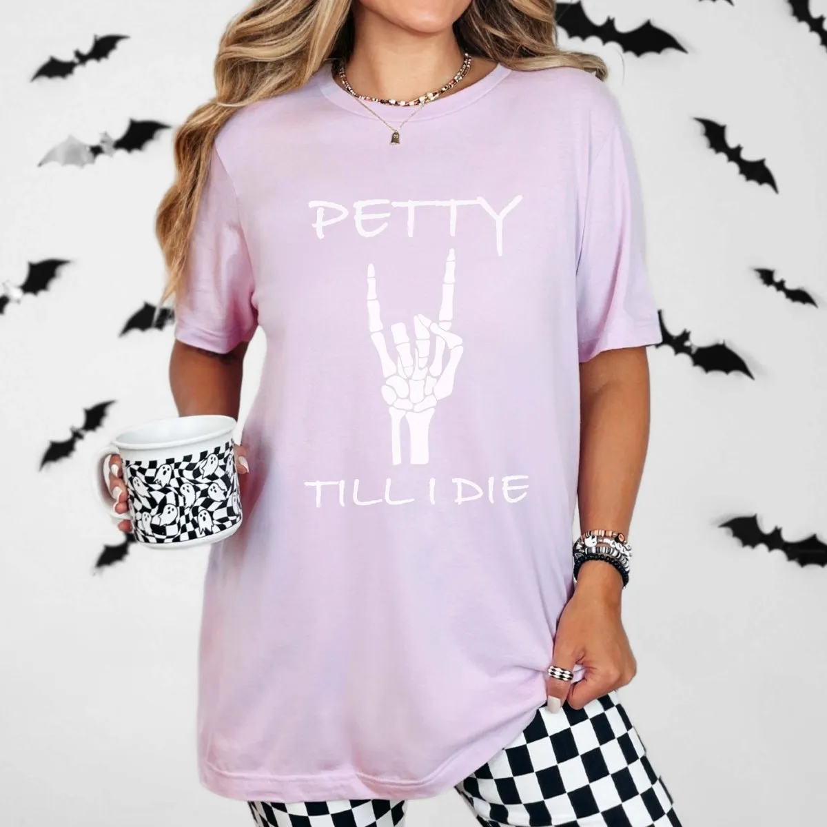 Petty Til I Die Bella Graphic Tee