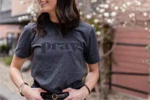 Pray (puff ink) Tee