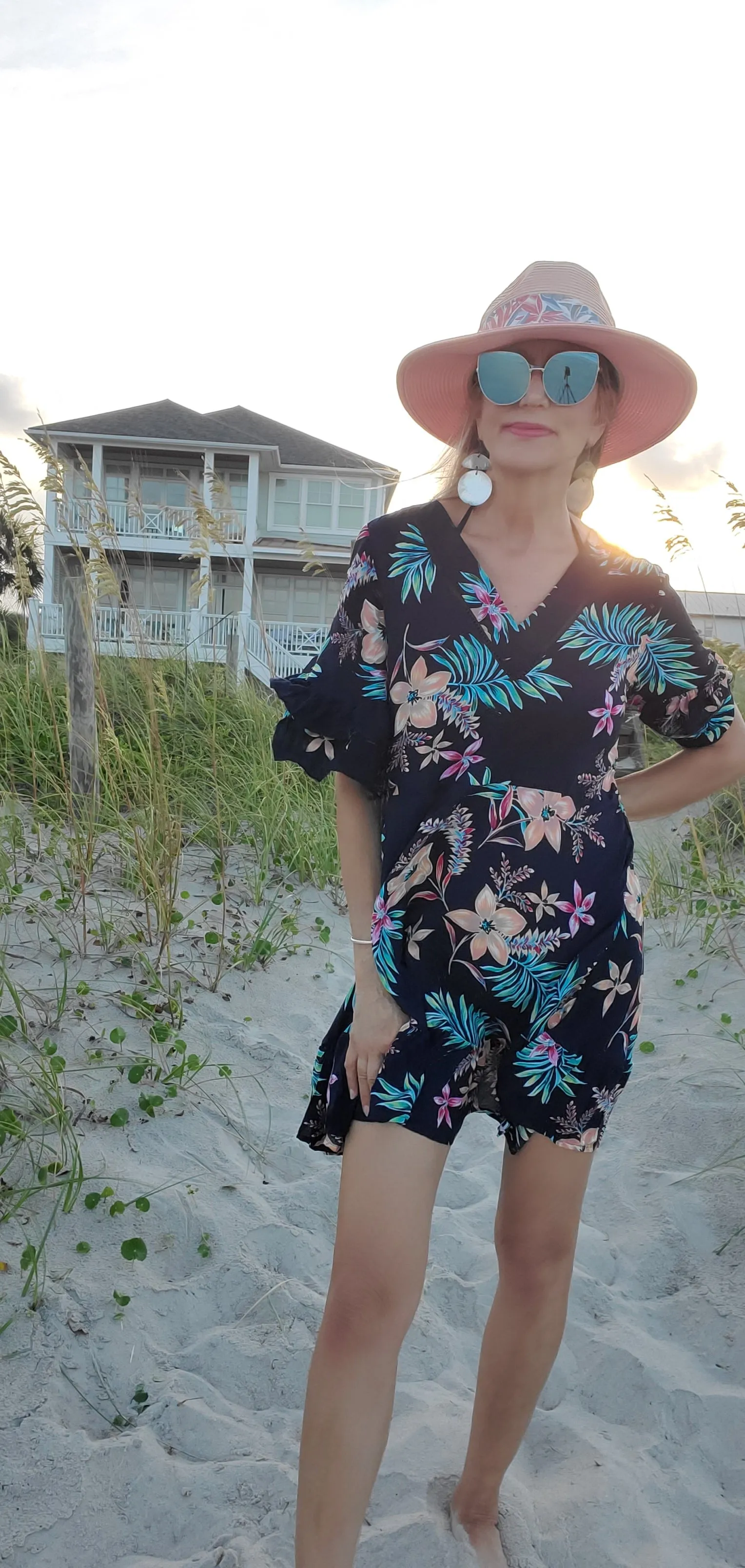 Ruffle Dress/Coverup
