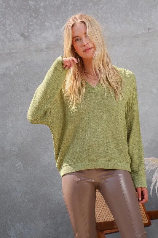 Sandra Collared Shirt Sweater