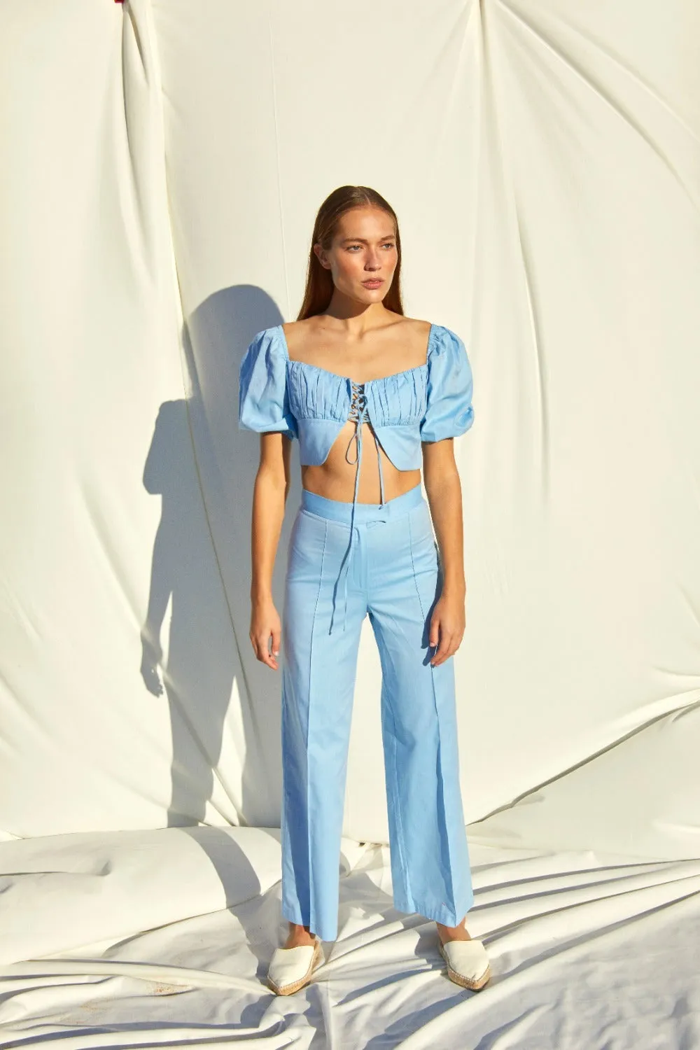 Santoe Pants in Blue