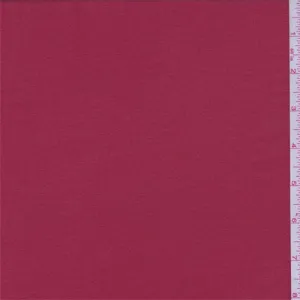 Scarlet Red Crepe Fabric