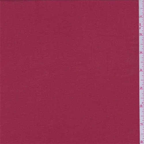 Scarlet Red Crepe Fabric
