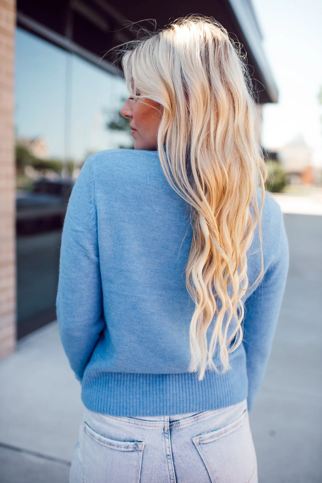 Sea Level Sweater (Blue)