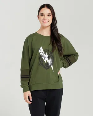 Seduce Layla Jumper - Olive