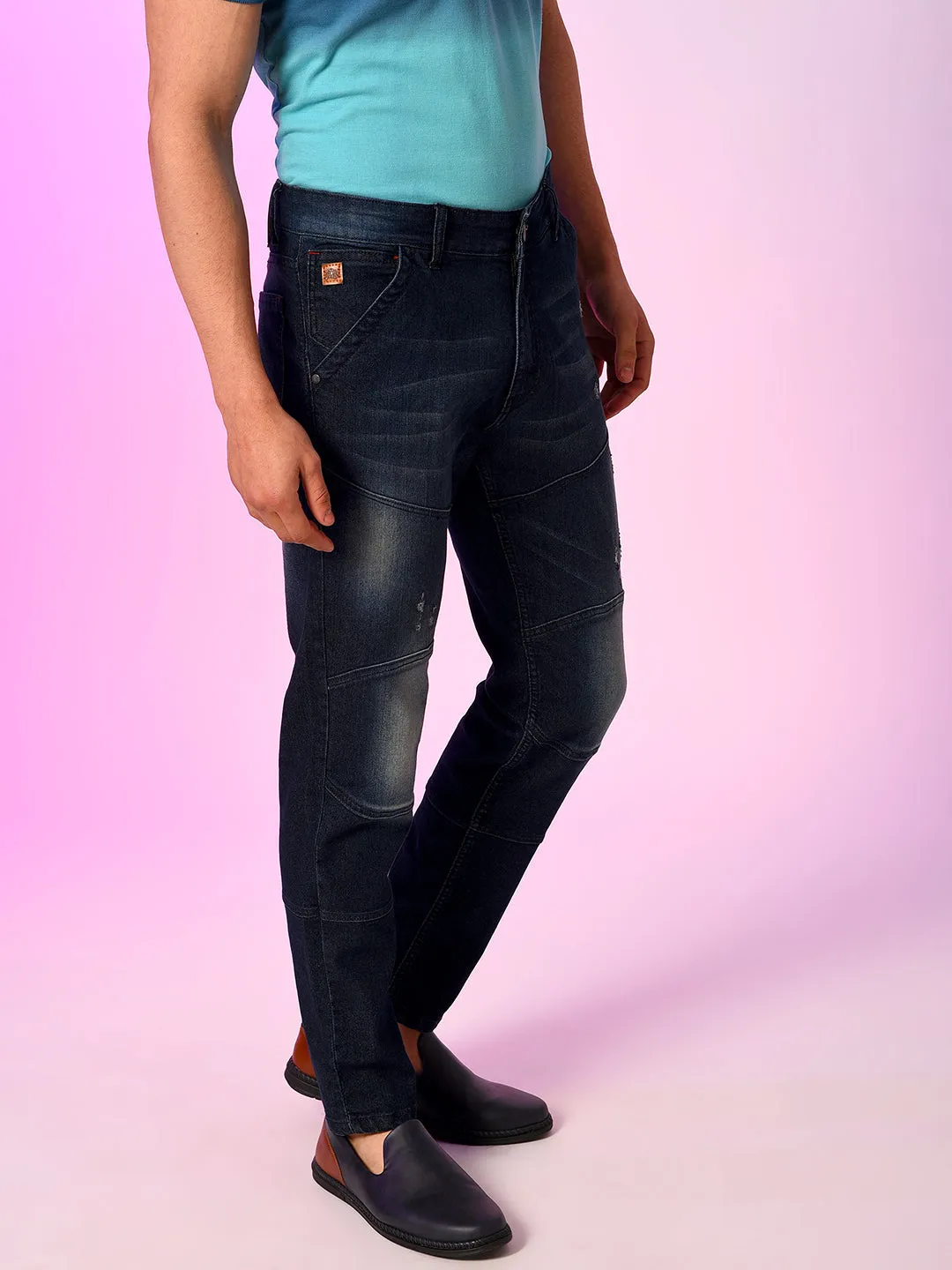 Solid Denim Jeans