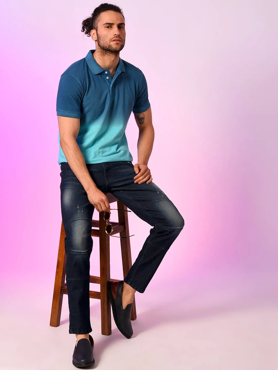 Solid Denim Jeans