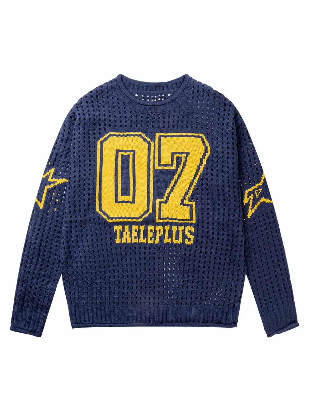 Thesupermade Openwork Jersey Knit Sweater - 2243