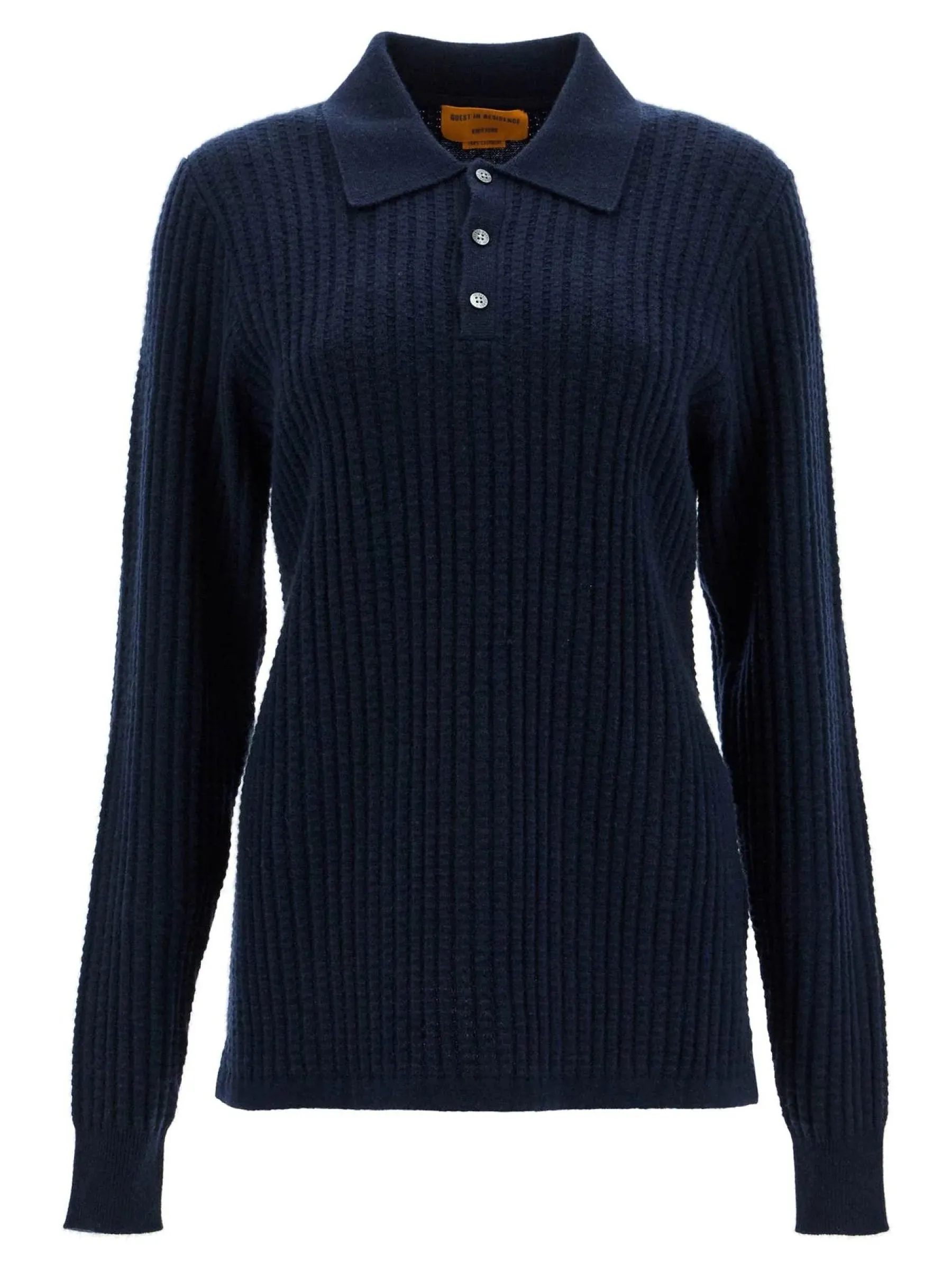 Waffle Knit Cashmere Sweater