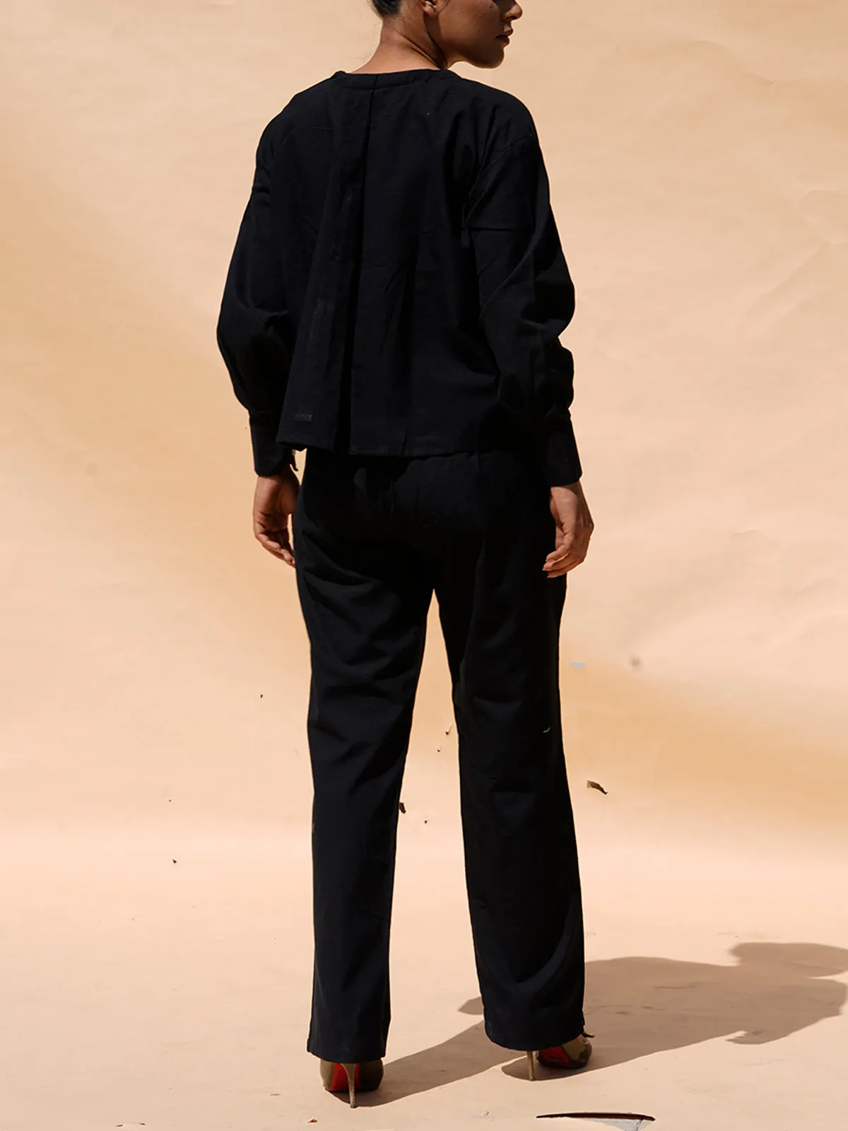 Wide Leg Pants Black